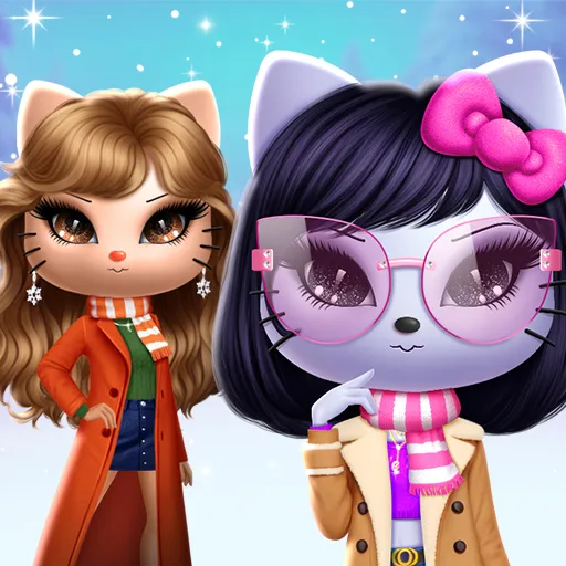 Kitty Squad Winter Dress Up